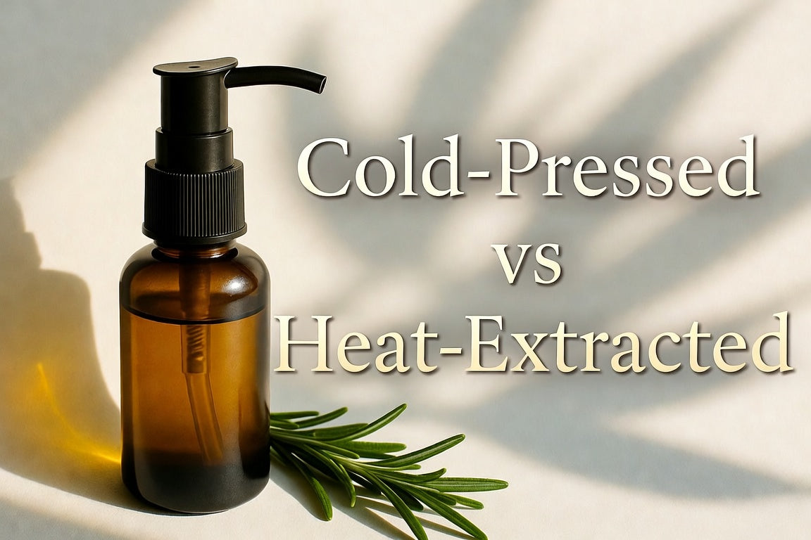 Cold-Pressed vs Heat-Extracted Hair Oils: Why the Difference Matters