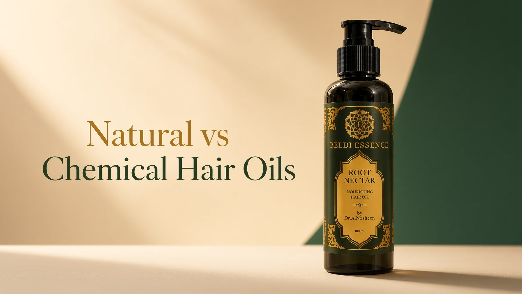 Natural vs Chemical Hair Oils: What is Really in Your Bottle? | Best Natural Hair Oil Pakistan