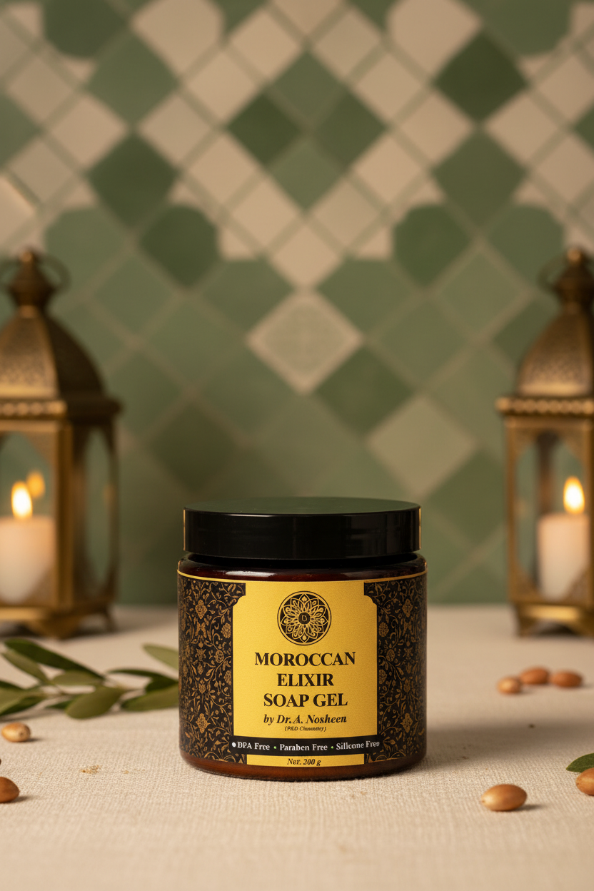 Black Beldi Soap Gel - Product Focused