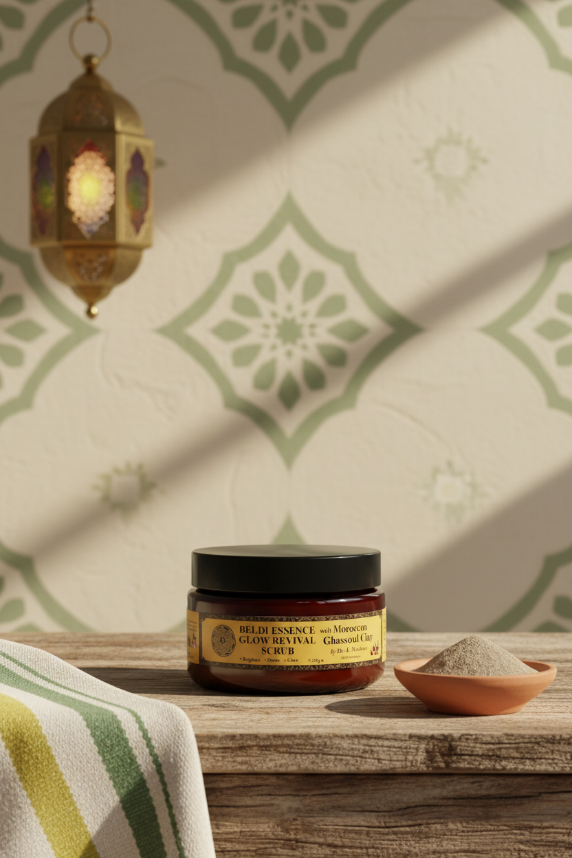 Ghassoul Clay Face Scrub - Clean Focus