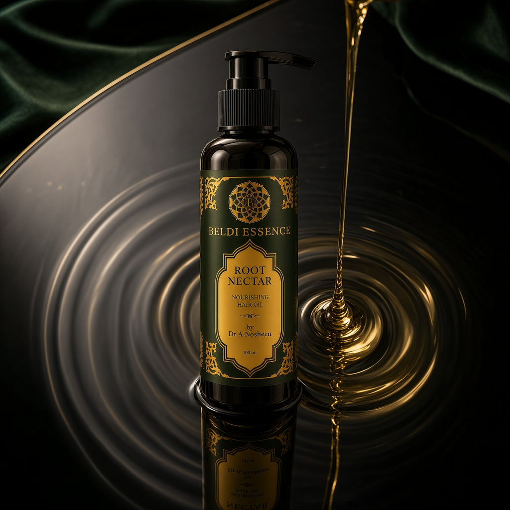 ROOT NECTAR – Hair Nourishing & Growth Oil (Rosemary + Moroccan Olive)