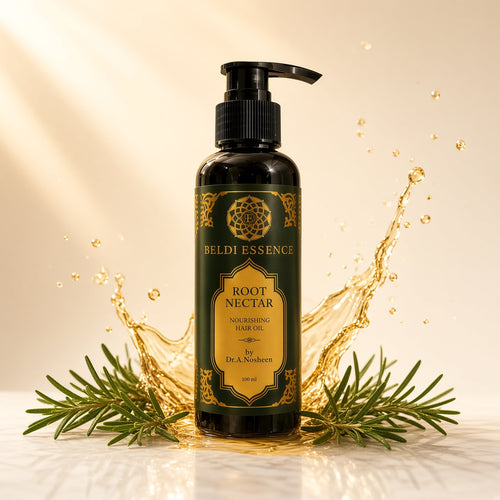 ROOT NECTAR – Hair Nourishing & Growth Oil (Rosemary + Moroccan Olive)