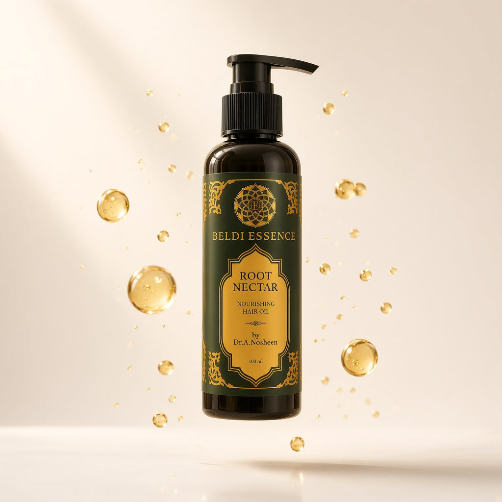 ROOT NECTAR – Hair Nourishing & Growth Oil (Rosemary + Moroccan Olive)